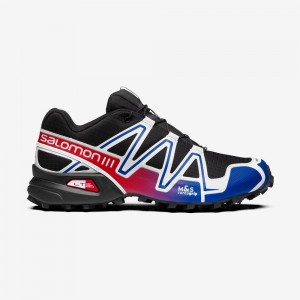 Basket Salomon SPEEDCROSS 3 Homme Noir Bleu | MZEAO-6045