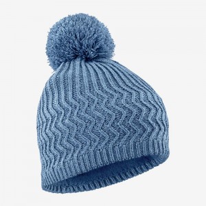 Bonnet Salomon KUBA Homme Bleu | KEUML-4097