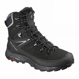 Botte Hiver Salomon X ULTRA CLIMASALOMON WATERPROOF 2 Homme Noir | HOGUC-9460