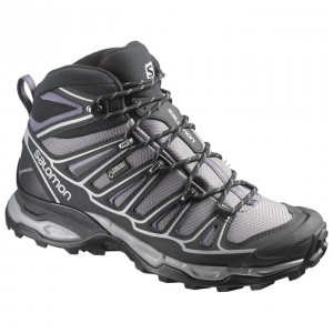 Botte Hiver Salomon X ULTRA MID 2 W SPIKES GTX Homme Noir | REATO-8359