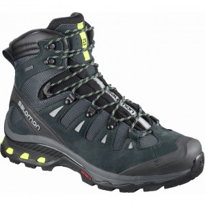 Botte Randonnée Salomon QUEST 4D 3 GTX Homme Vert Olive Noir | CINUY-2865