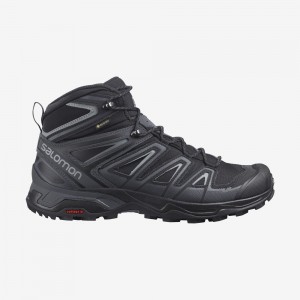 Botte Randonnée Salomon X ULTRA 3 MID GORE-TEX Homme Noir | KYTLW-1042