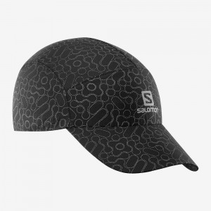 Casquettes Salomon REFLECTIVE Homme Noir | IXBOH-3641