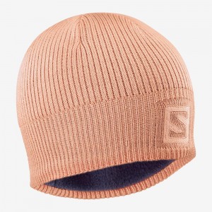 Chapeaux Salomon LOGO Homme Rose | KJLPC-2016