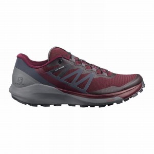 Chaussure Running Salomon SENSE RIDE 4 Femme Bordeaux | KOPJI-9841