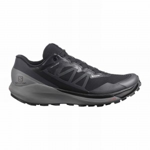 Chaussure Running Salomon SENSE RIDE 4 GORE-TEX INVISIBLE FIT Homme Noir | XITPK-0187