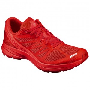 Chaussure Running Salomon S-LAB SONIC 2 Femme Rouge | OIZUH-8963