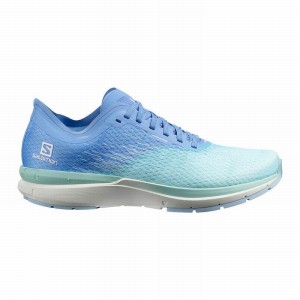 Chaussure Running Salomon SONIC 4 ACCELERATE Femme Marron Turquoise Blanche | FKBCN-3520