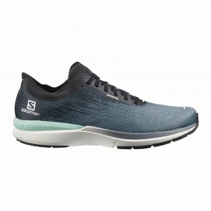 Chaussure Running Salomon SONIC 4 ACCELERATE Homme Blanche Noir | XUZJR-0645