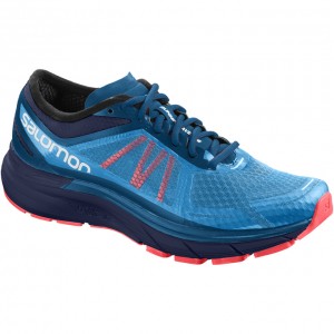 Chaussure Running Salomon SONIC RA MAX Homme Bleu Bleu Foncé | ORSKW-6981