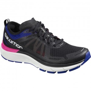 Chaussure Running Salomon SONIC RA MAX W Femme Noir Blanche | EVBMU-1547