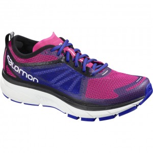 Chaussure Running Salomon SONIC RA W Femme Rose Bleu | MHXPL-2438