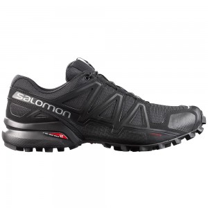 Chaussure Running Salomon SPEEDCROSS 4 Homme Noir | WSYIK-0896