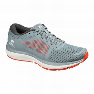 Chaussure Running Salomon VECTUR Homme Bleu Blanche | KFCBI-9532