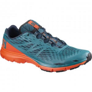 Chaussure Running Salomon XA AMPHIB Homme Bleu Orange | ENJVW-3092