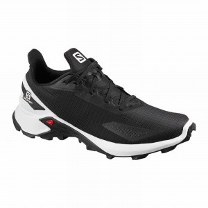 Chaussure Trail Running Salomon ALPHACROSS BLAST Homme Noir Blanche | DFWZG-1594