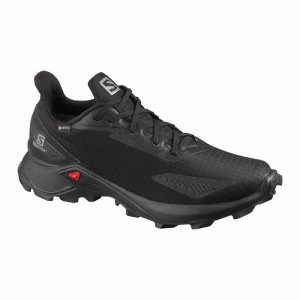 Chaussure Trail Running Salomon ALPHACROSS BLAST GTX W Femme Noir | RNMQL-5617