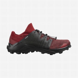 Chaussure Trail Running Salomon CROSS /PRO Homme Rouge Noir | VYEPZ-1706