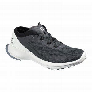 Chaussure Trail Running Salomon SENSE FEEL Homme Noir Blanche | FANTV-7901