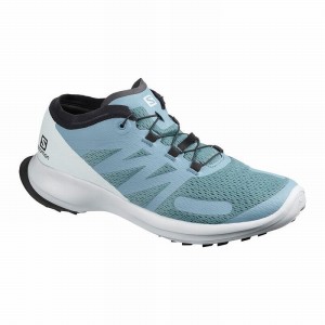 Chaussure Trail Running Salomon SENSE FLOW Homme Vert | EQGIF-4953