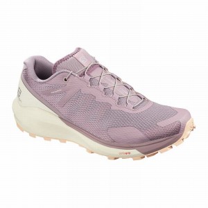 Chaussure Trail Running Salomon SENSE RIDE 3 W Femme Rose | EAQIU-1063