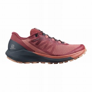 Chaussure Trail Running Salomon SENSE RIDE 4 Femme Rouge Foncé | AYBNH-4231