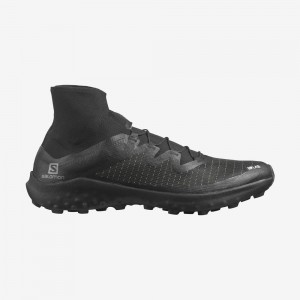 Chaussure Trail Running Salomon S/LAB CROSS Homme Noir | MEIQZ-6097