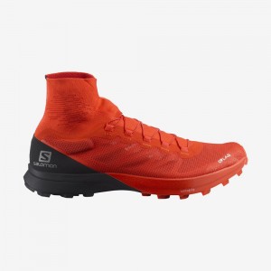 Chaussure Trail Running Salomon S/LAB SENSE 8 SG Homme Rouge | YFDRP-1235