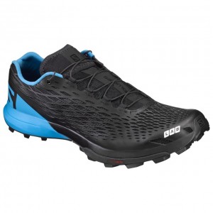 Chaussure Trail Running Salomon S/LAB XA AMPHIB Femme Noir Bleu | AZTHS-5673