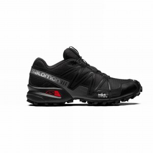 Chaussure Trail Running Salomon SPEEDCROSS 3 Homme Noir | IKTJR-1245