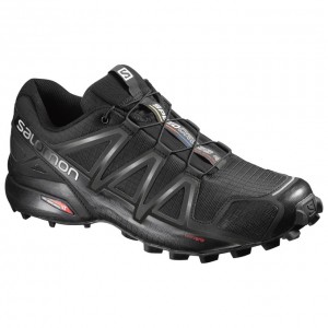 Chaussure Trail Running Salomon SPEEDCROSS 4 Homme Noir | ITRYJ-4756