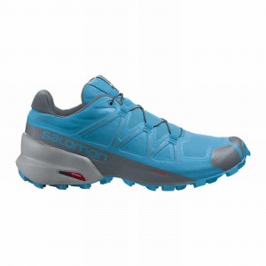 Chaussure Trail Running Salomon SPEEDCROSS 5 Homme Bleu | MWRHZ-8076