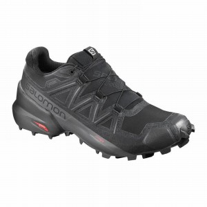 Chaussure Trail Running Salomon SPEEDCROSS 5 GORE-TEX Homme Noir | BKIRZ-4587