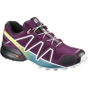 Chaussure Trail Running Salomon SPEEDCROSS 4 W Femme Violette | NYDHM-0682