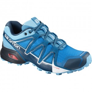 Chaussure Trail Running Salomon SPEEDCROSS VARIO 2 W Femme Bleu | LIAQX-7451