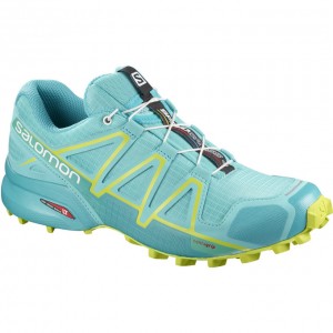 Chaussure Trail Running Salomon SPEEDCROSS 4 W Femme Turquoise Clair | BRIGC-6952