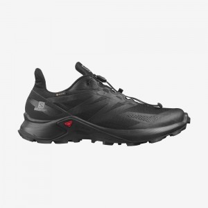 Chaussure Trail Running Salomon SUPERCROSS BLAST GTX Homme Noir | RNAEX-8136