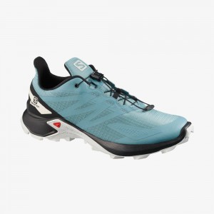 Chaussure Trail Running Salomon SUPERCROSS BLAST Homme Bleu | RSFVL-0451