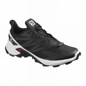 Chaussure Trail Running Salomon SUPERCROSS BLAST Homme Noir Blanche | FDEXM-2974