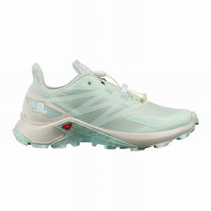 Chaussure Trail Running Salomon SUPERCROSS BLAST W Femme Turquoise | CIROQ-6435