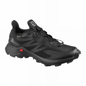 Chaussure Trail Running Salomon SUPERCROSS BLAST GTX W Femme Noir | CWQUJ-9431