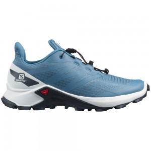 Chaussure Trail Running Salomon SUPERCROSS BLAST W Femme Bleu | DVXAE-7521