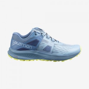 Chaussure Trail Running Salomon ULTRA PRO Femme Bleu | NOBHV-0479