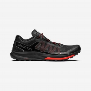 Chaussure Trail Running Salomon ULTRA RAID Femme Noir Rouge | VMXSH-8261