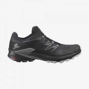 Chaussure Trail Running Salomon WINGS SKY GORE-TEX Homme Noir Jaune | XJLQR-1953