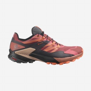 Chaussure Trail Running Salomon WINGS SKY GORE-TEX Femme Rouge Noir | WUSDY-3701