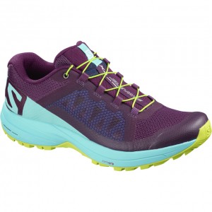 Chaussure Trail Running Salomon XA ELEVATE W Femme Violette Foncé Bleu | RNITU-0178