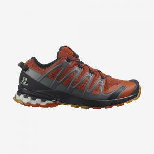 Chaussure Trail Running Salomon XA PRO 3D V8 Homme Orange | WZLCU-4819