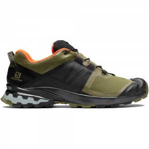 Chaussure Trail Running Salomon XA WILD Homme Vert Olive | YCUNJ-1895