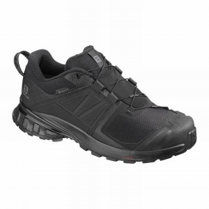 Chaussure Trail Running Salomon XA WILD GORE-TEX Homme Noir | RGFUN-1457